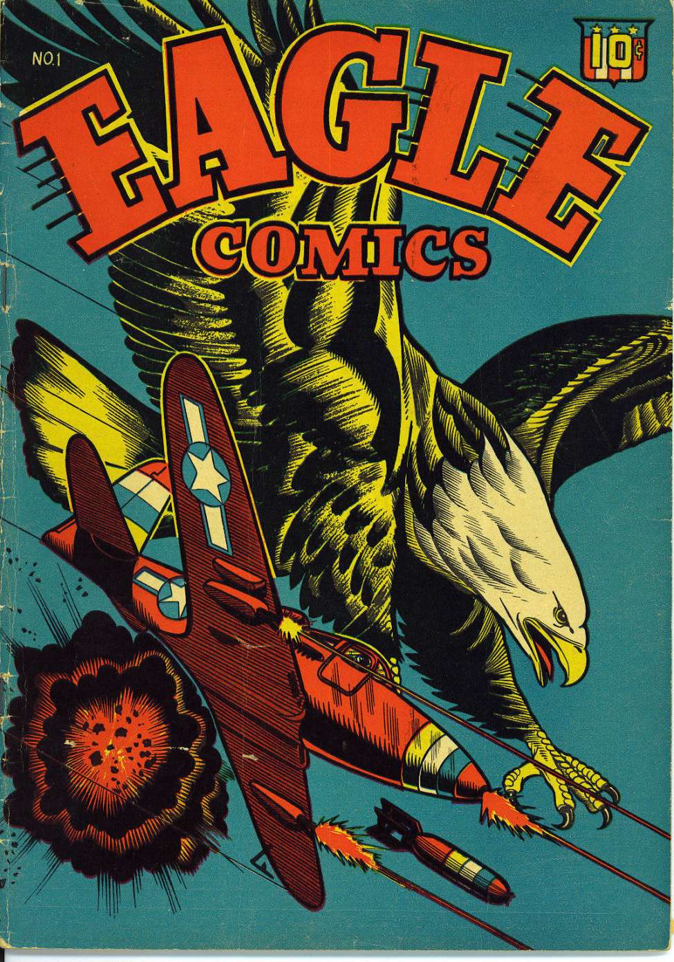 Comic Book Cover For Eagle Comics 1