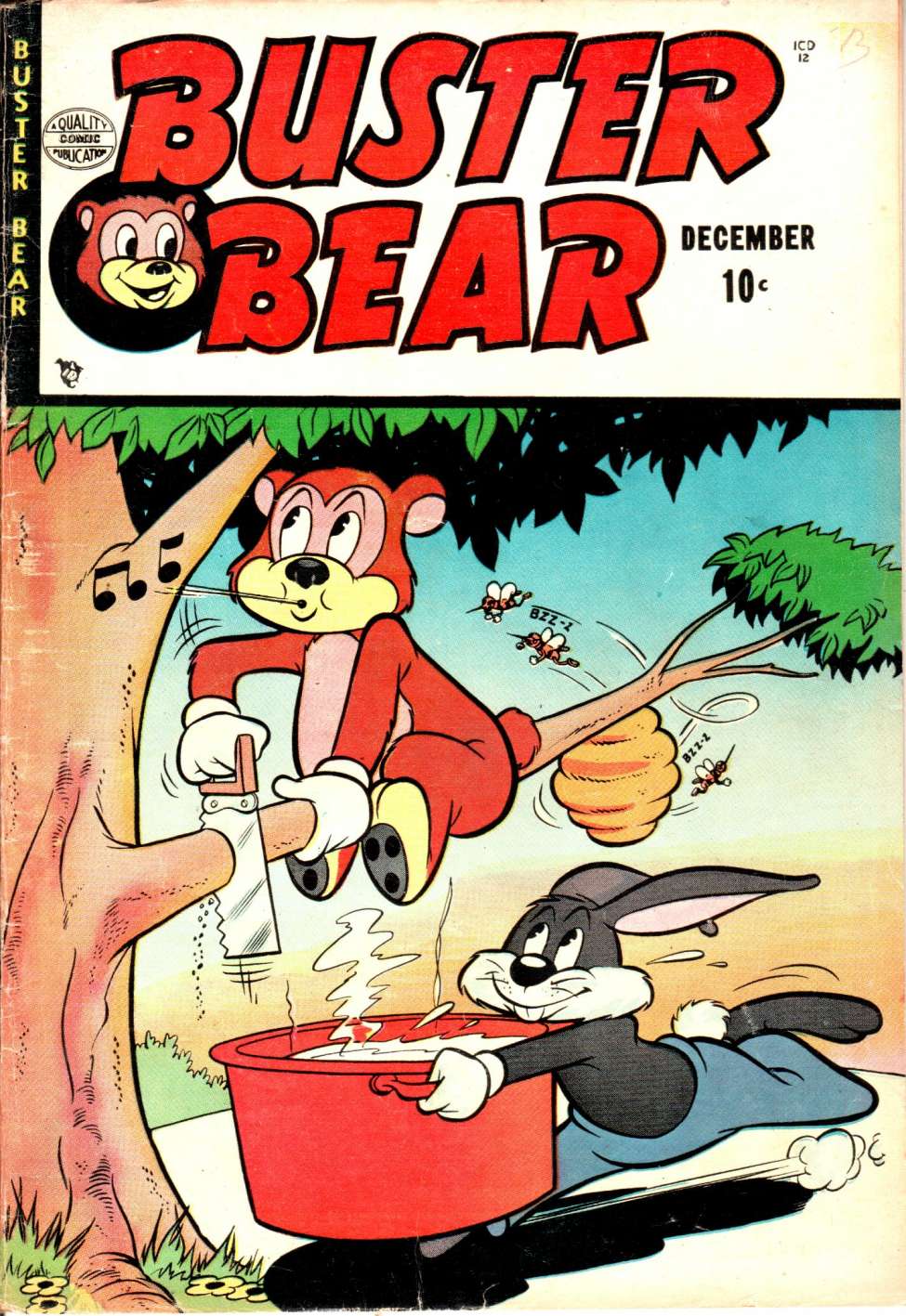 Comic Book Cover For Buster Bear 1