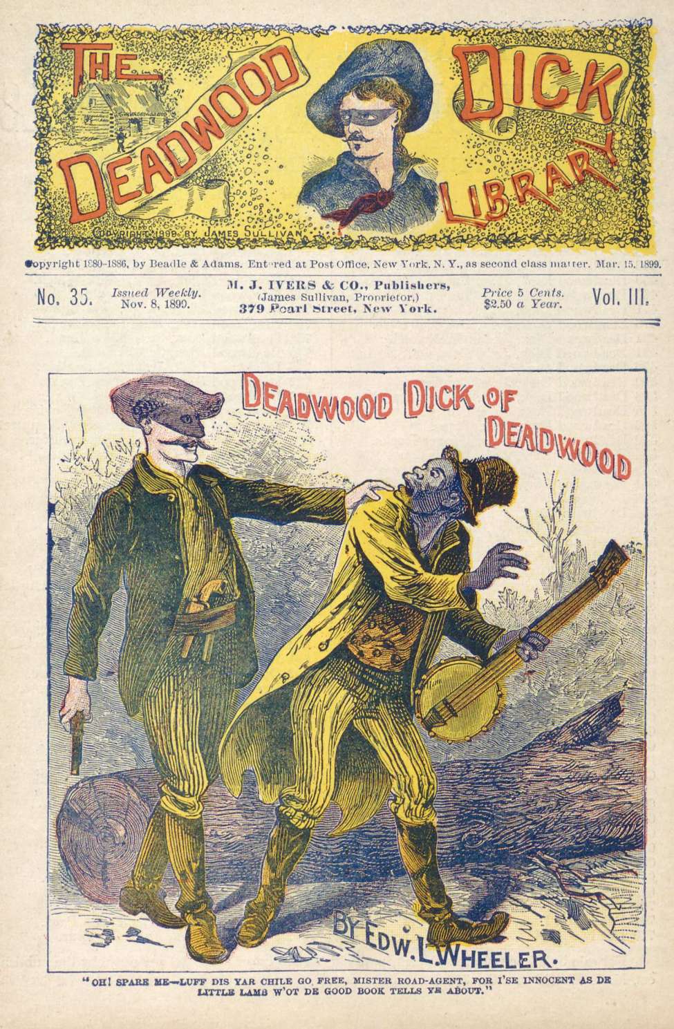 Book Cover For Deadwood Dick Library v2 35 - Deadwood Dick of Deadwood