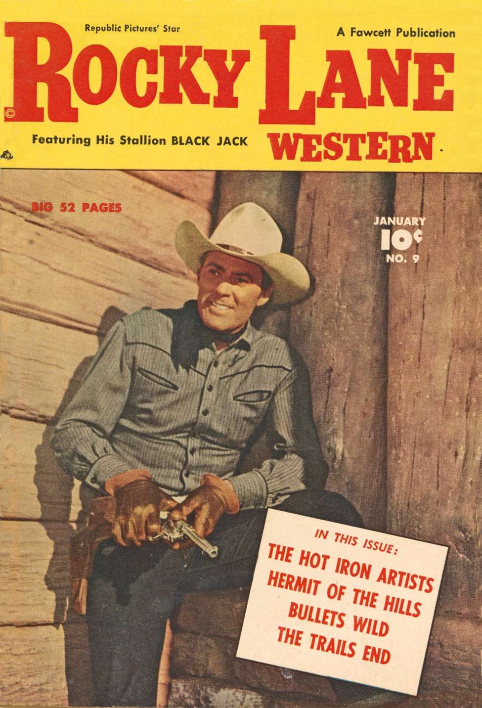 Book Cover For Rocky Lane Western 9 - Version 2