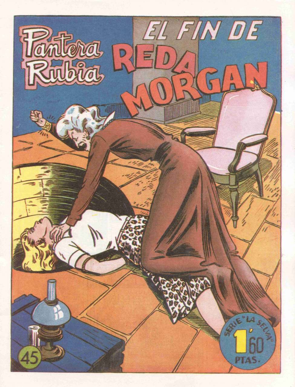 Comic Book Cover For Pantera Rubia 33 - El Fin De Reda Morgan