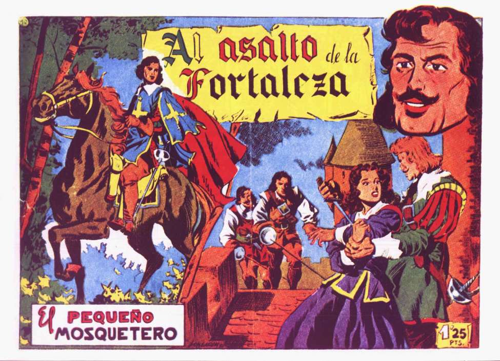 Comic Book Cover For El Pequeño Mosquetero 10 - Al Asalto De La Fortaleza