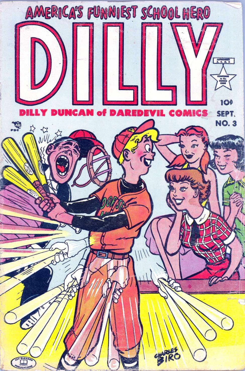 Comic Book Cover For Dilly 3