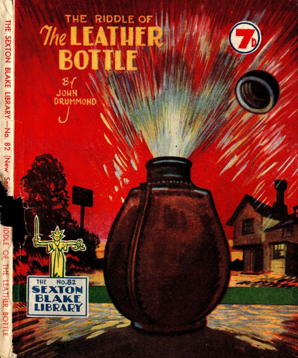 Comic Book Cover For Sexton Blake Library S3 82 - The Riddle of the Leather Bottle