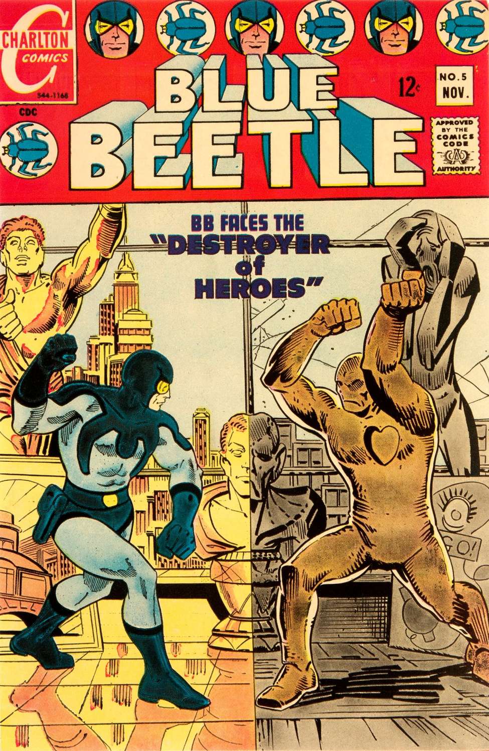 Book Cover For Blue Beetle (1967) 5 - Version 2
