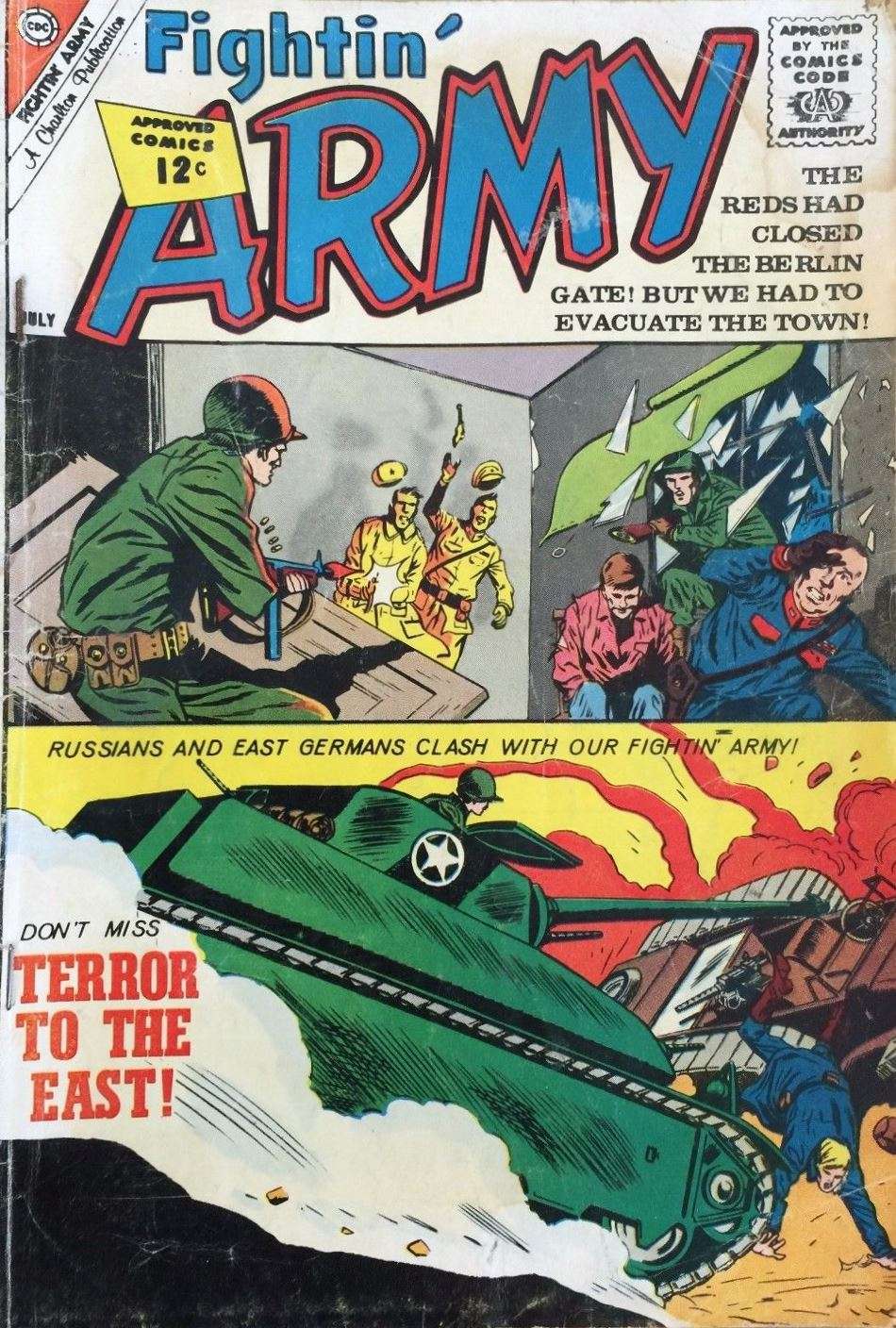Book Cover For Fightin' Army 47