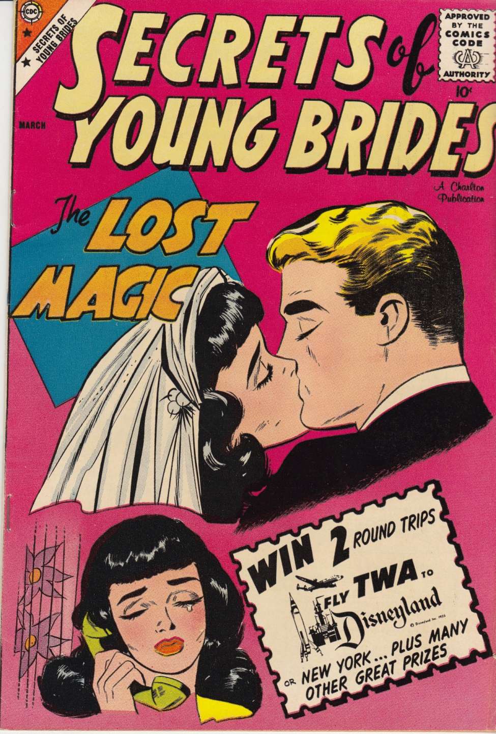 Comic Book Cover For Secrets of Young Brides 18