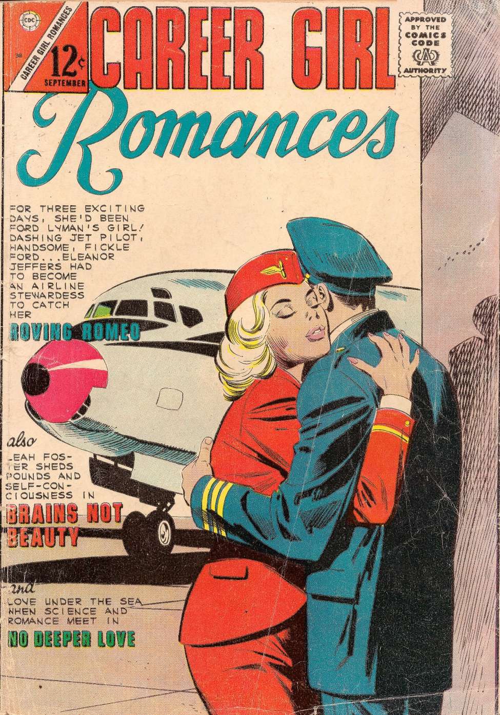 Comic Book Cover For Career Girl Romances 30