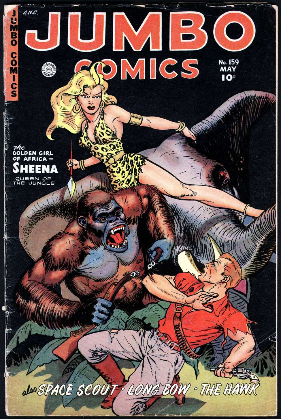 Book Cover For Jumbo Comics 159