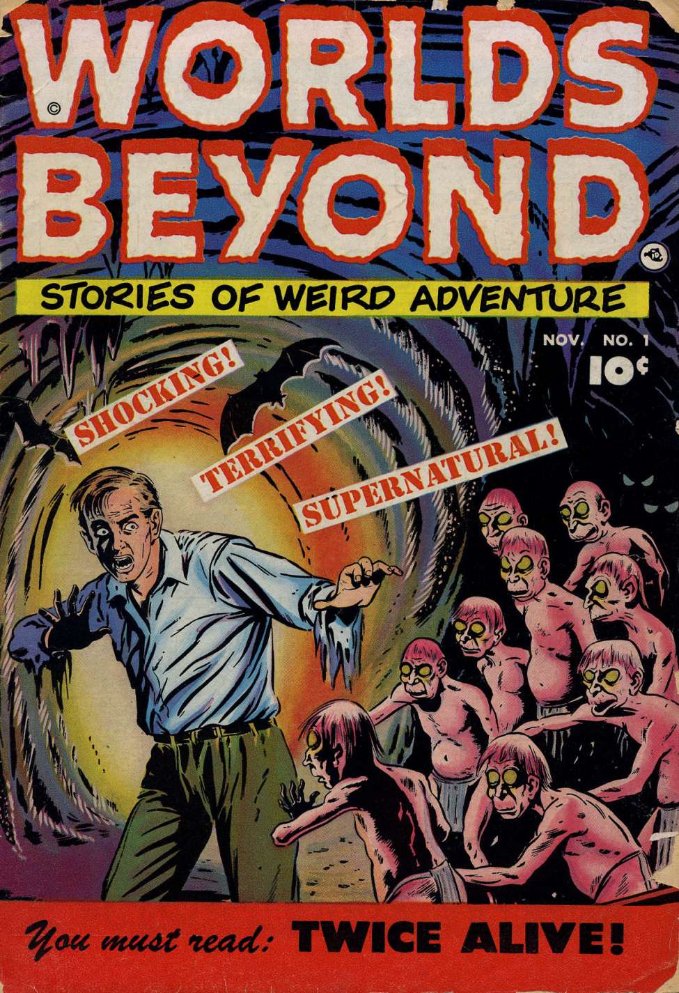 Book Cover For Worlds Beyond 1