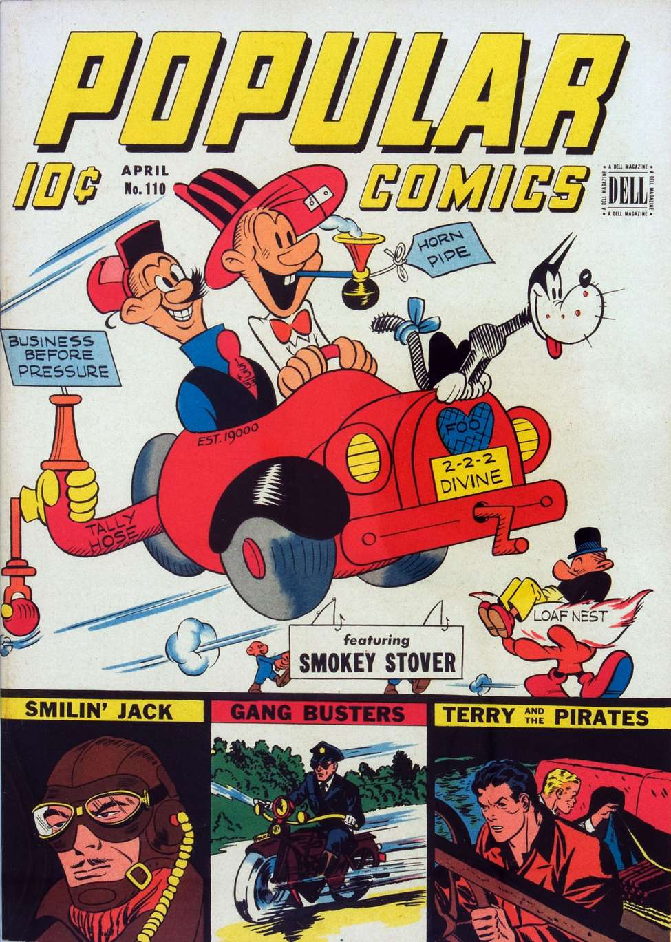 Comic Book Cover For Popular Comics 110