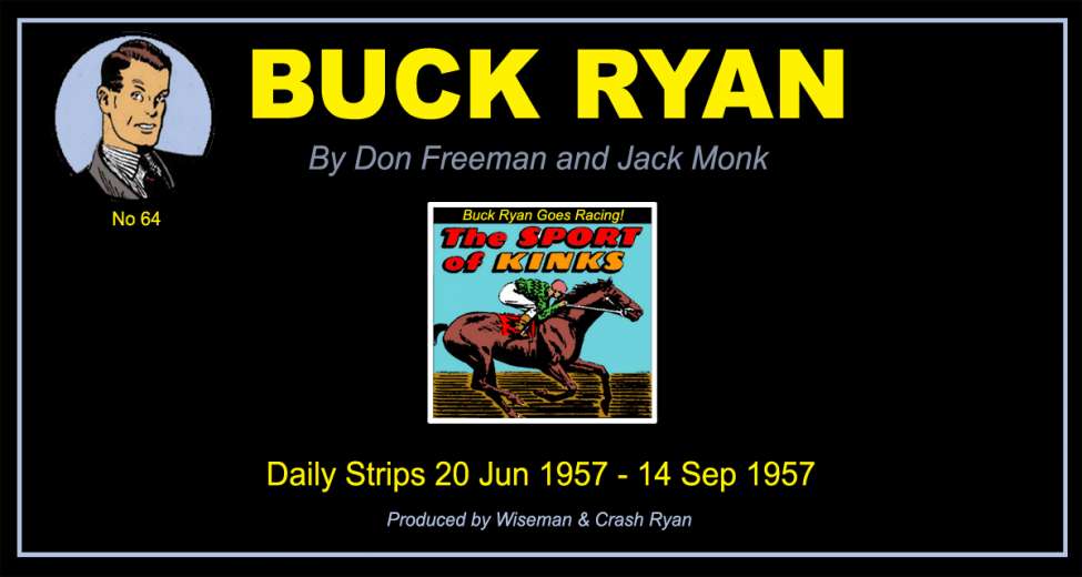 Comic Book Cover For Buck Ryan 64 - Sport of Kinks