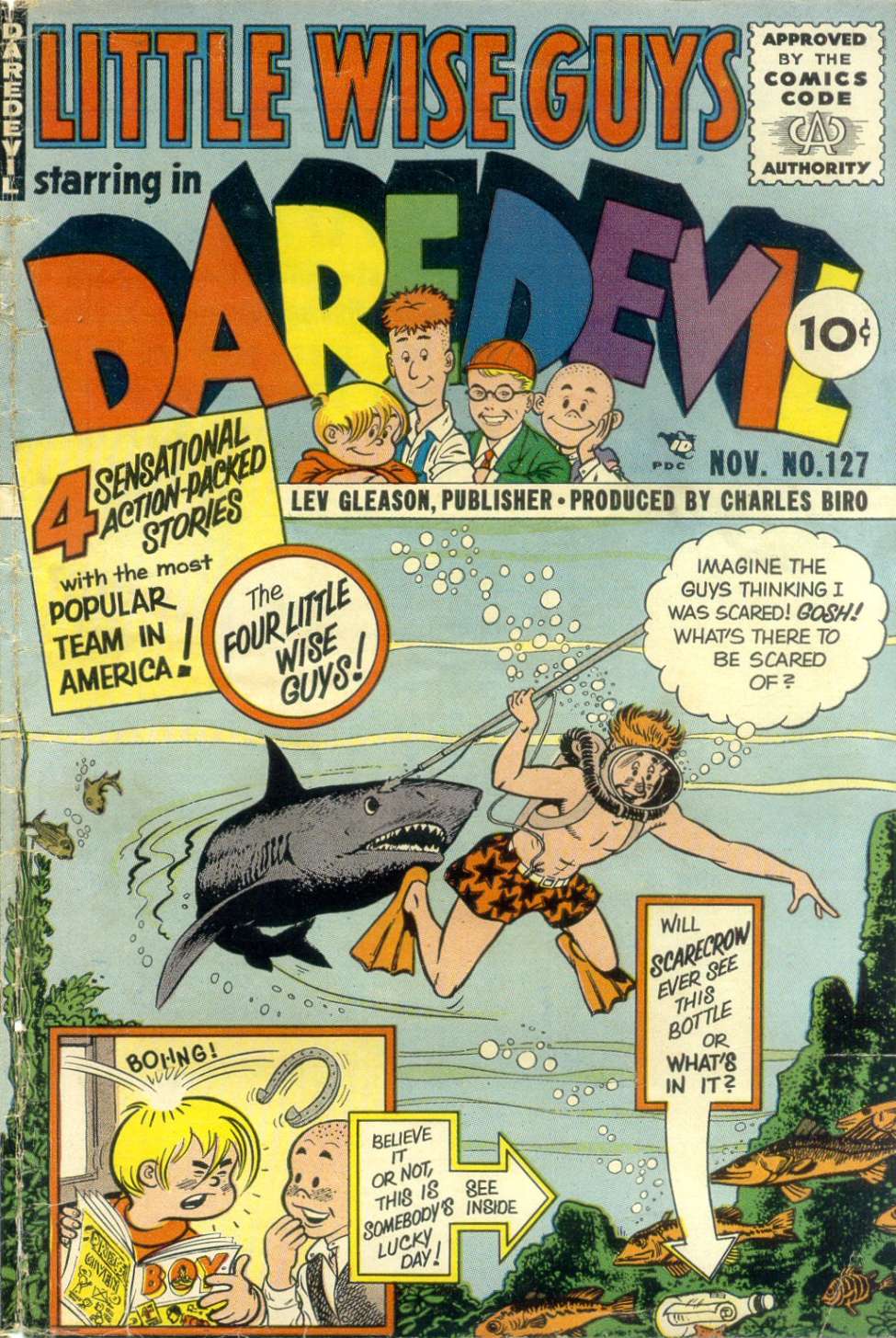 Book Cover For Daredevil Comics 127