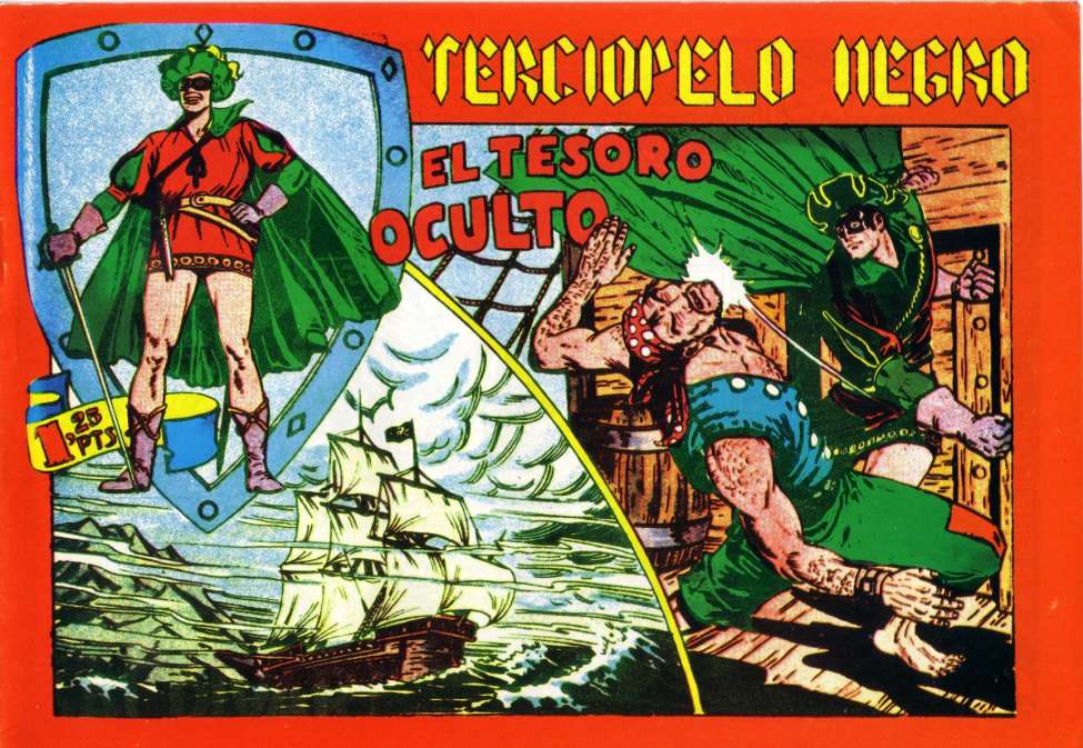 Book Cover For Terciopelo Negro 24 - El Tesoro Oculto