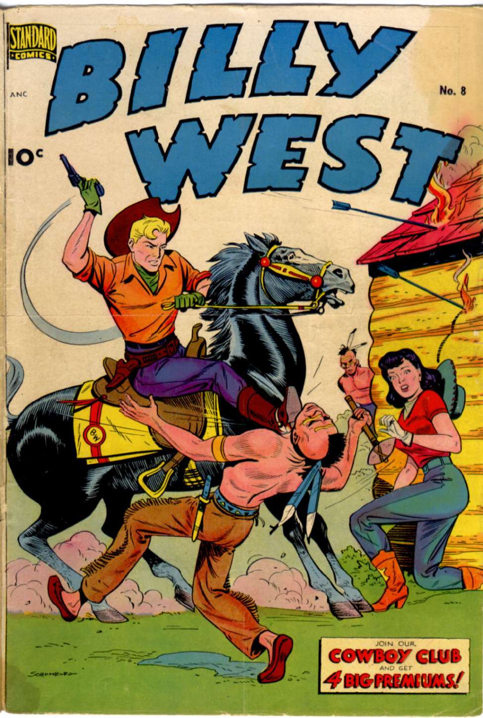 Book Cover For Billy West 8