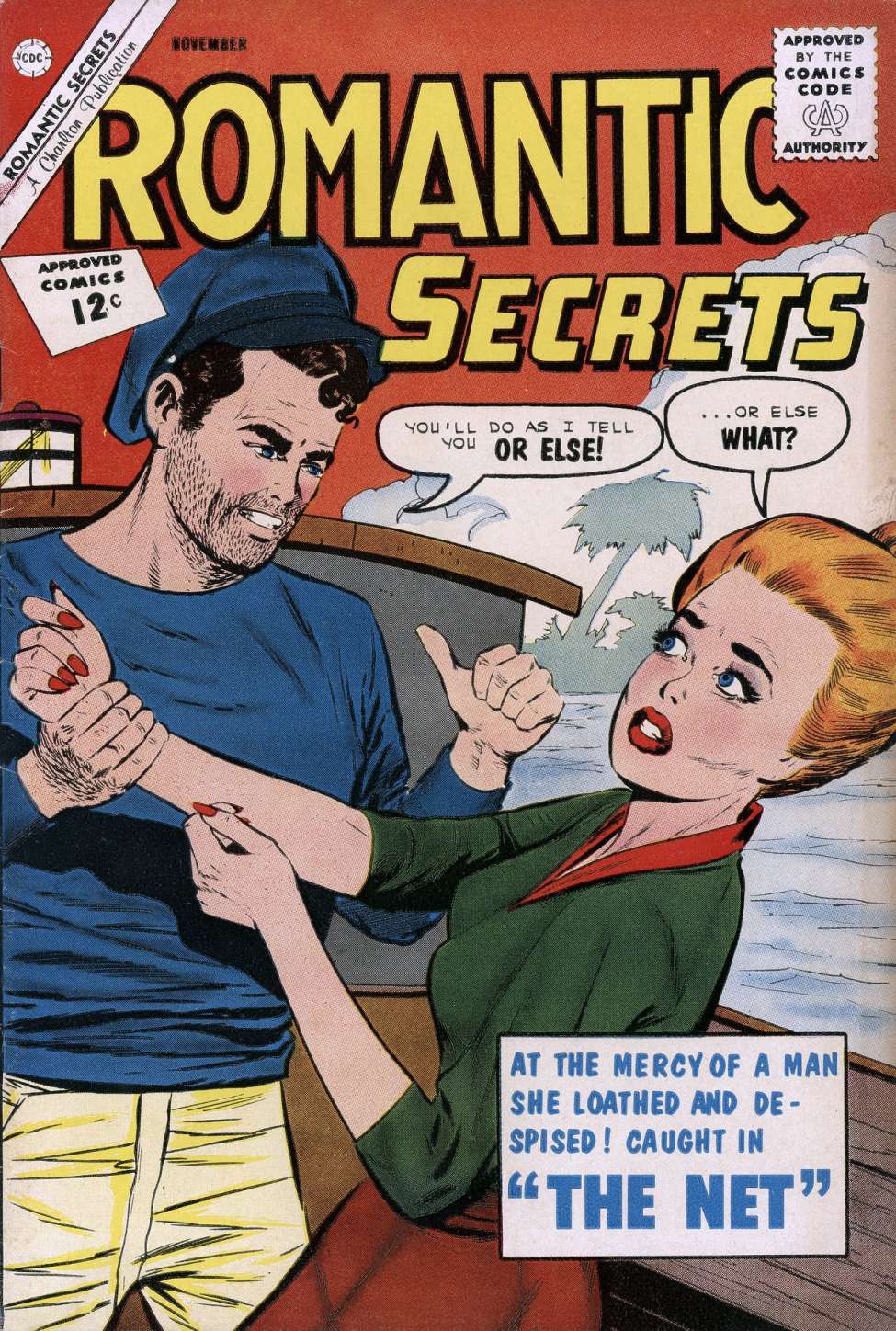 Comic Book Cover For Romantic Secrets 41