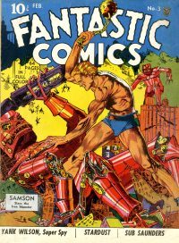 Large Thumbnail For Fantastic Comics 3 - Version 2