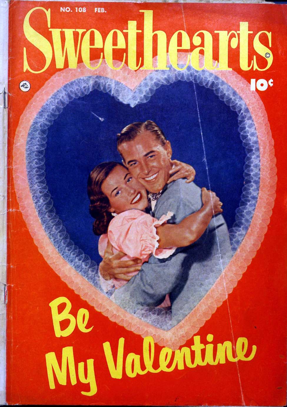Comic Book Cover For Sweethearts 108