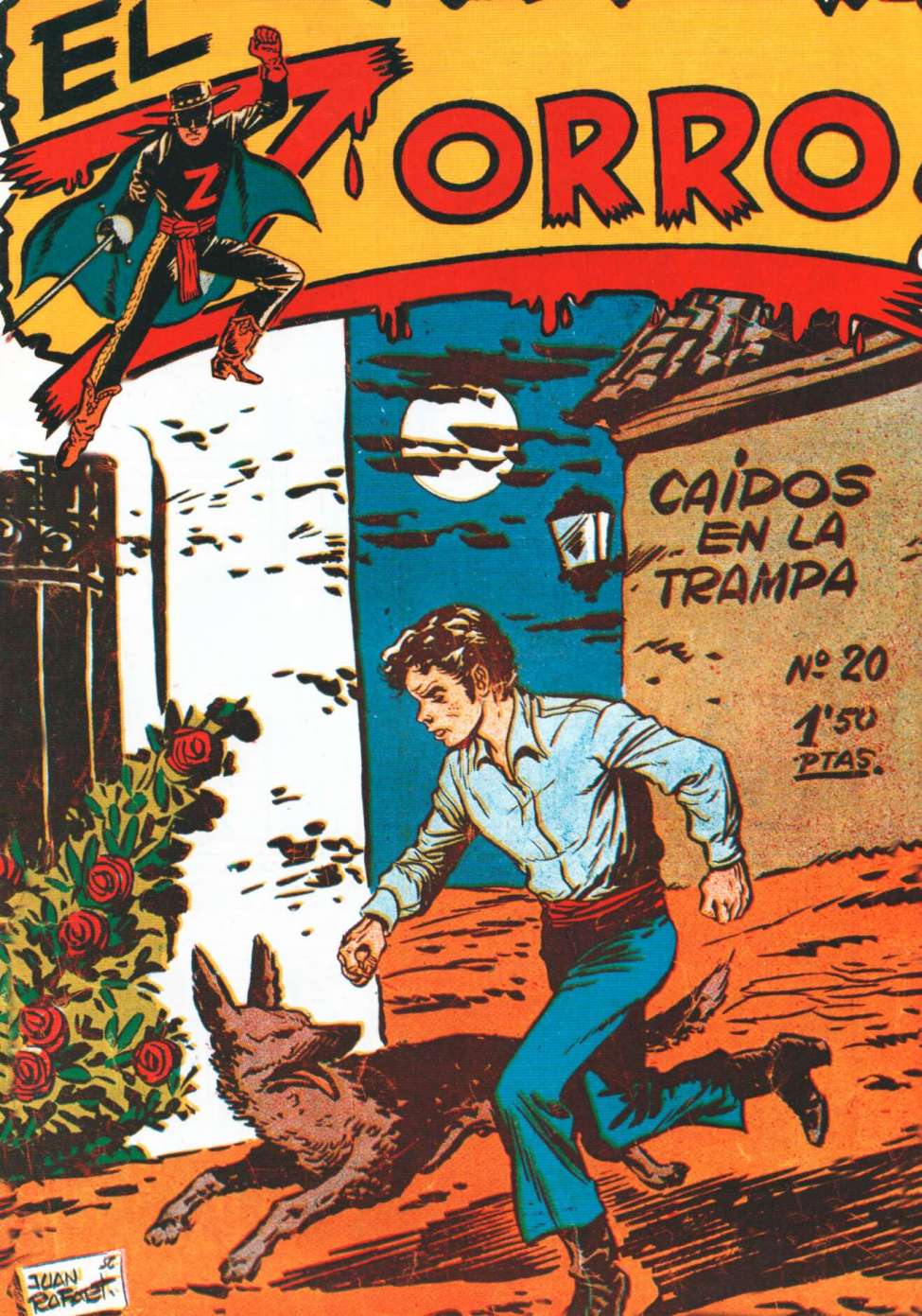 Book Cover For El Zorro 20 - Caidos en la Trampa