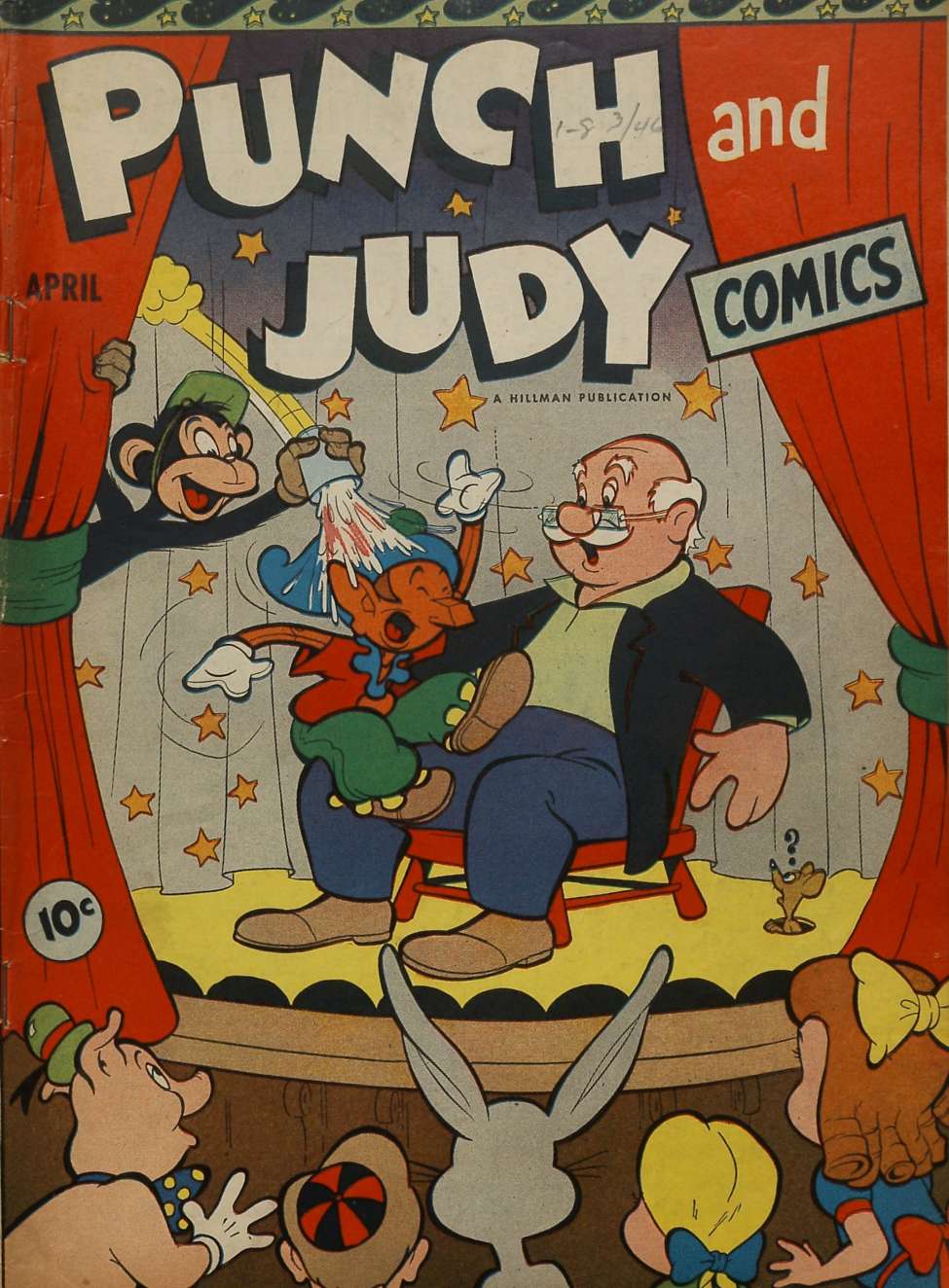 Book Cover For Punch and Judy v1 8