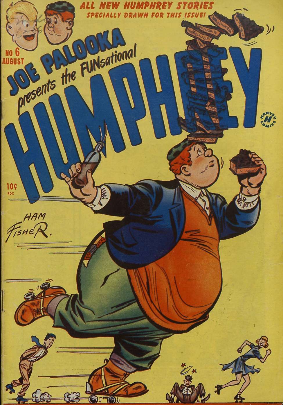 Comic Book Cover For Humphrey Comics 6