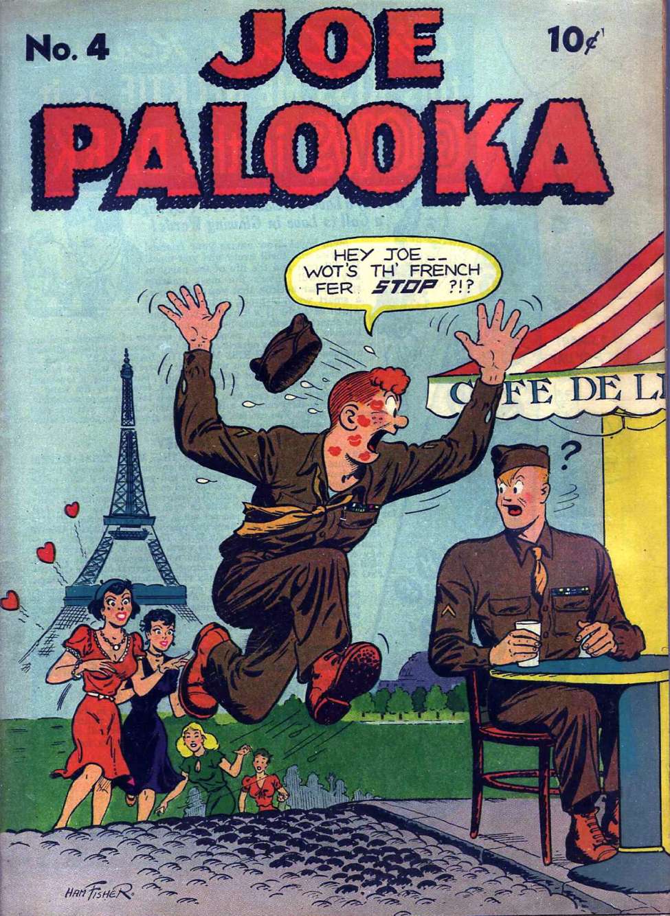 Comic Book Cover For Joe Palooka 4
