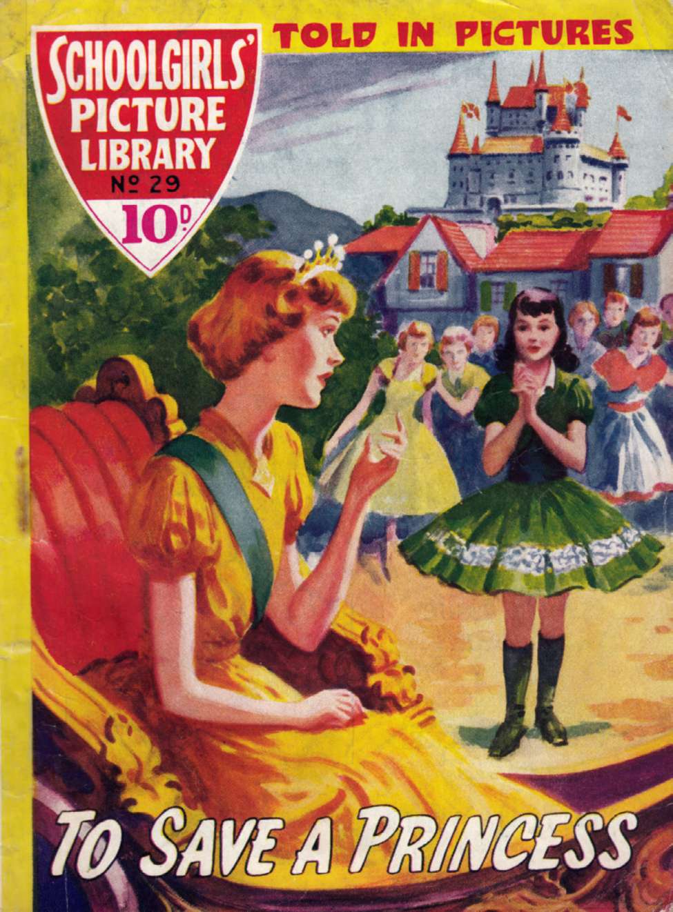 Book Cover For Schoolgirls' Picture Library 29 - To Save A Princess