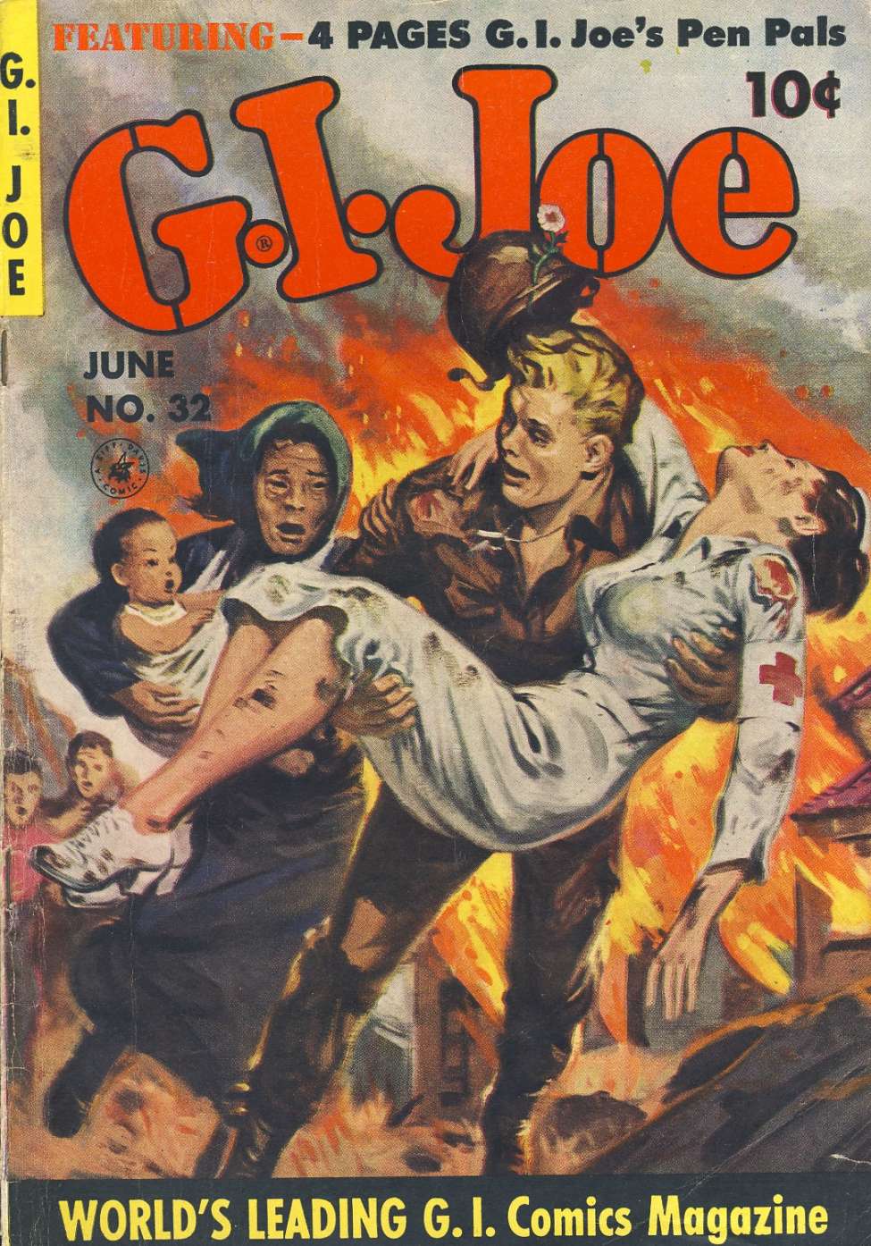 Comic Book Cover For G.I. Joe 32