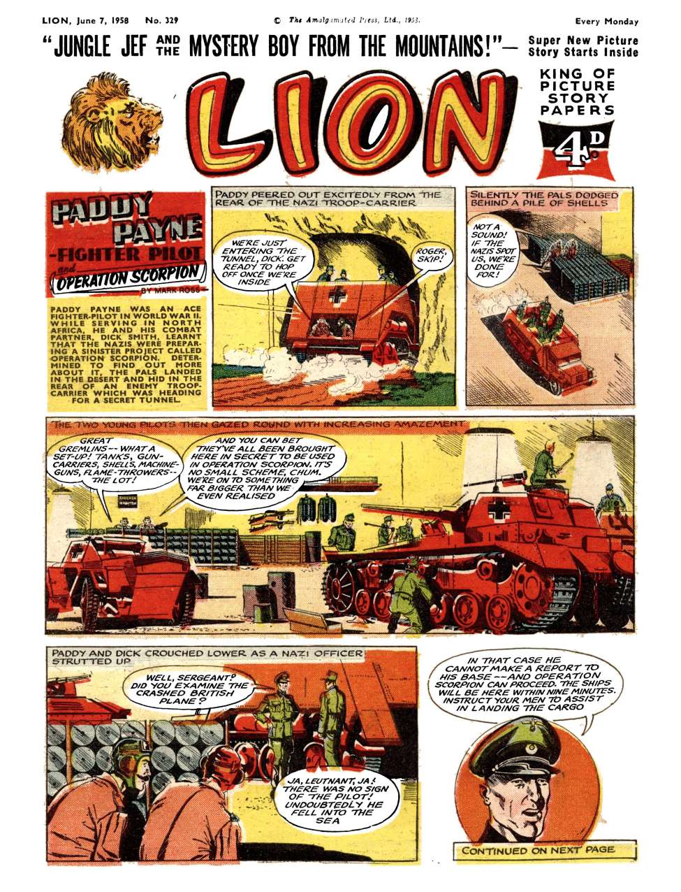 Book Cover For Lion 329