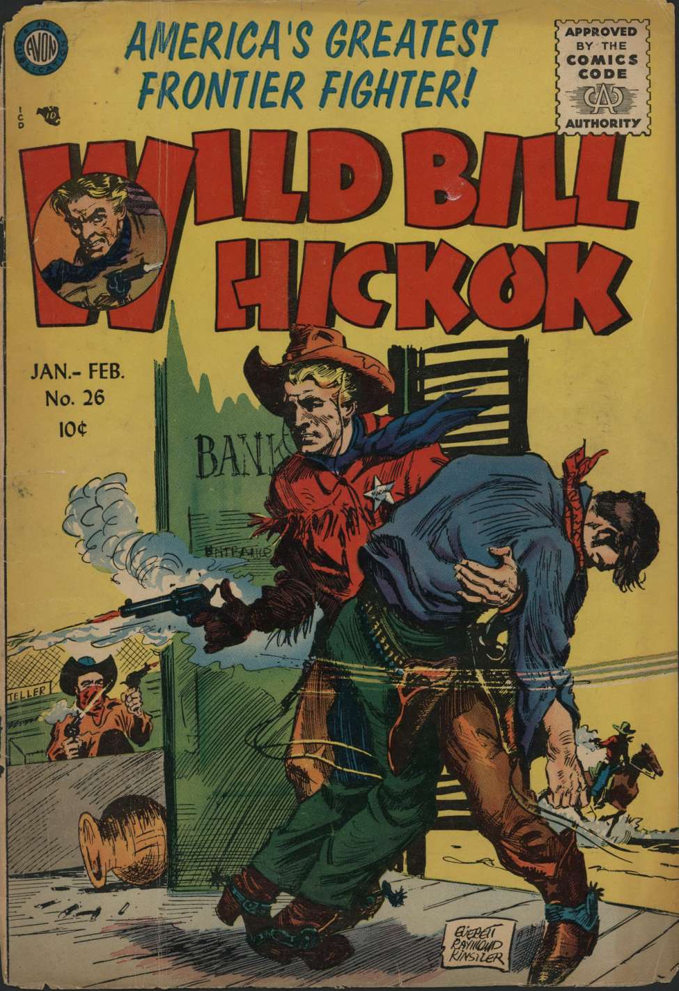 Comic Book Cover For Wild Bill Hickok 26