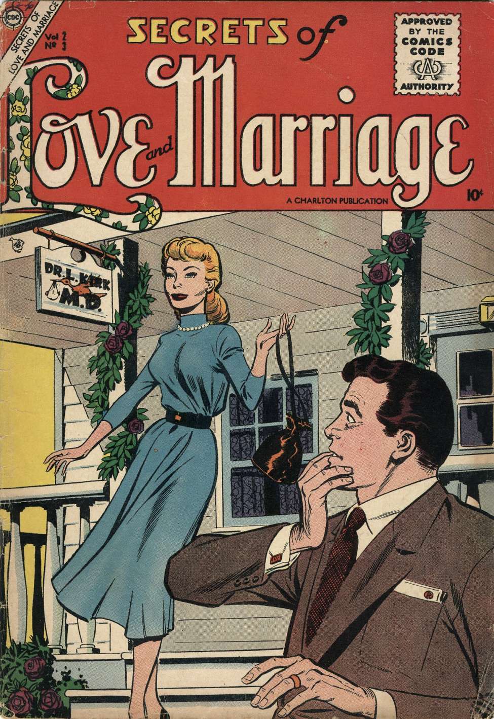 Comic Book Cover For Secrets of Love and Marriage 3