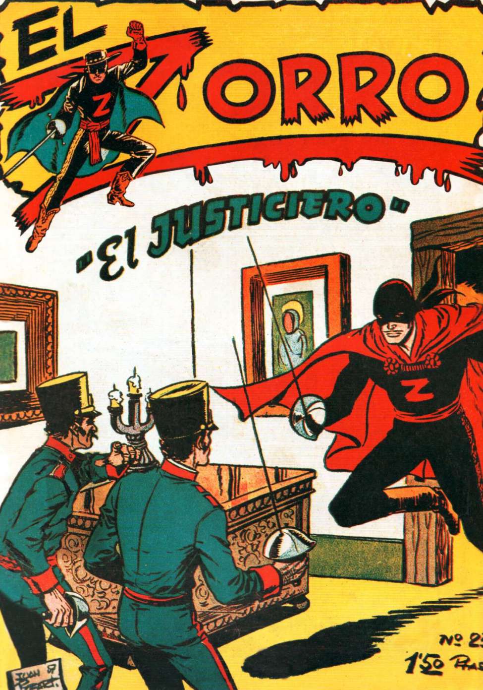 Book Cover For El Zorro 23 - El Justiciero