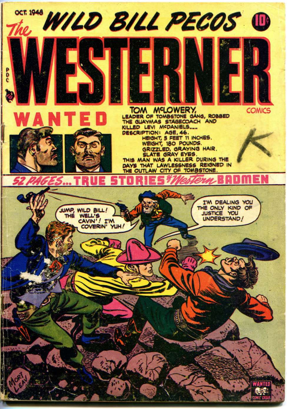 Comic Book Cover For The Westerner 16