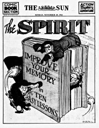 Large Thumbnail For The Spirit (1942-11-29) - Baltimore Sun (b/w)