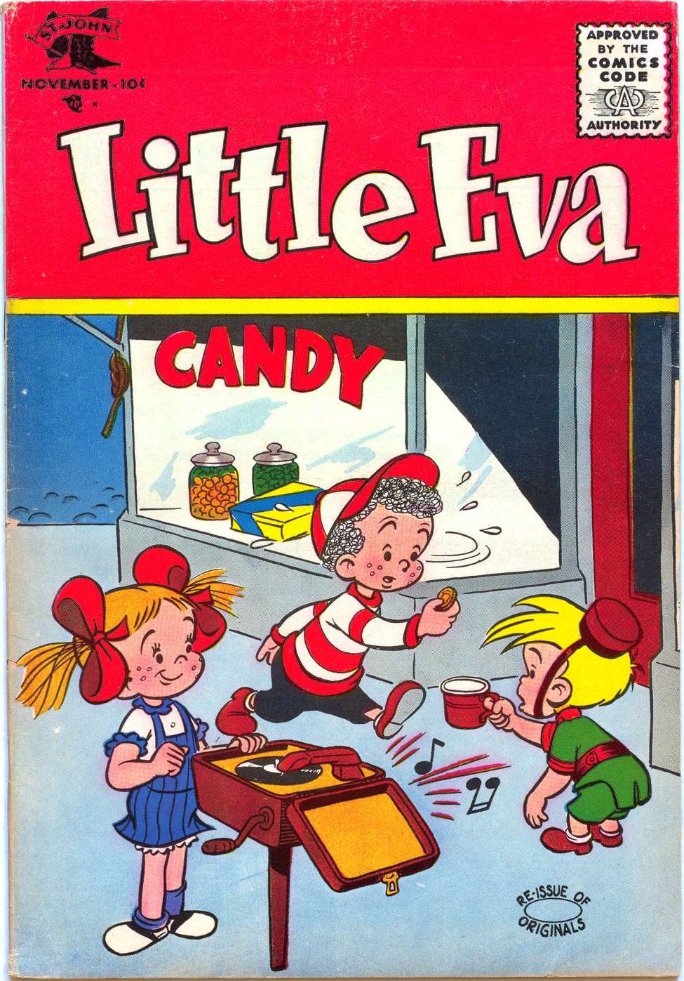 Comic Book Cover For Little Eva 31