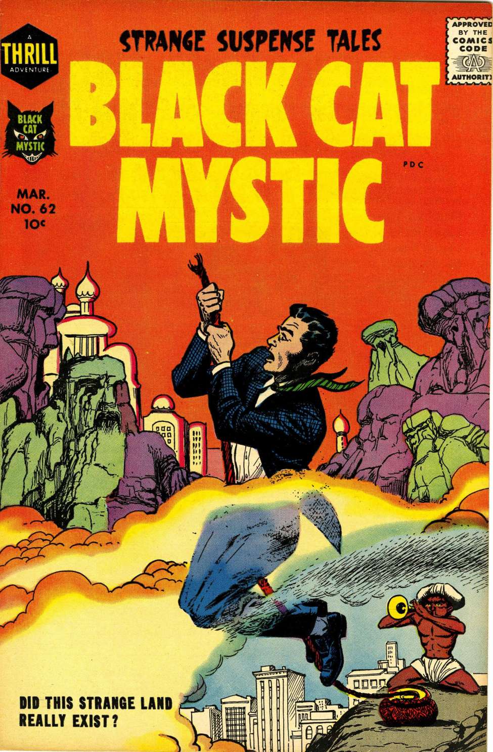 Comic Book Cover For Black Cat 62 (Mystic) - Version 2