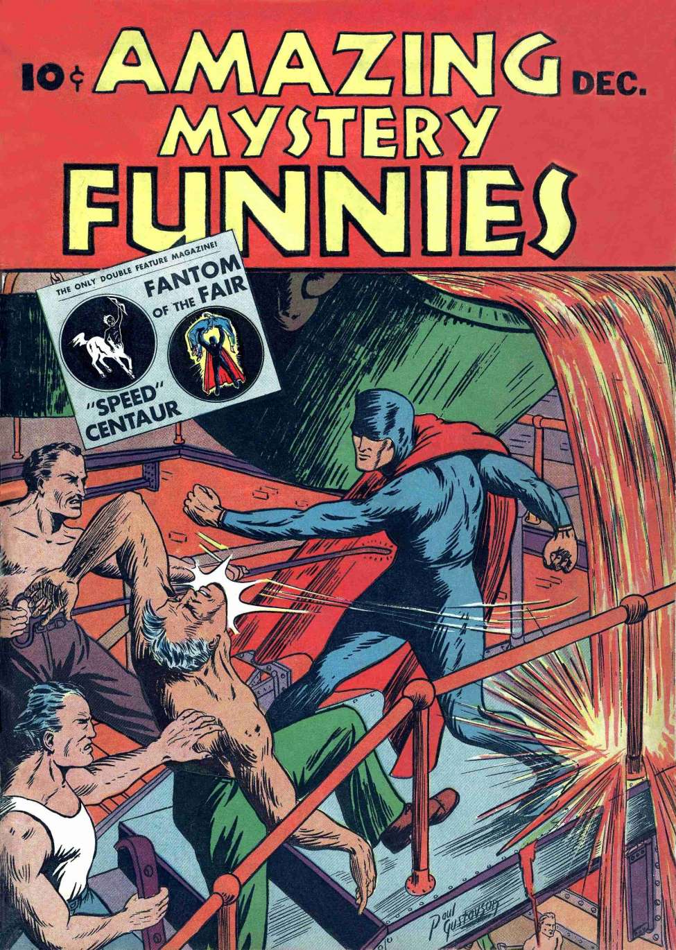 Book Cover For Amazing Mystery Funnies 16 (v2 12)