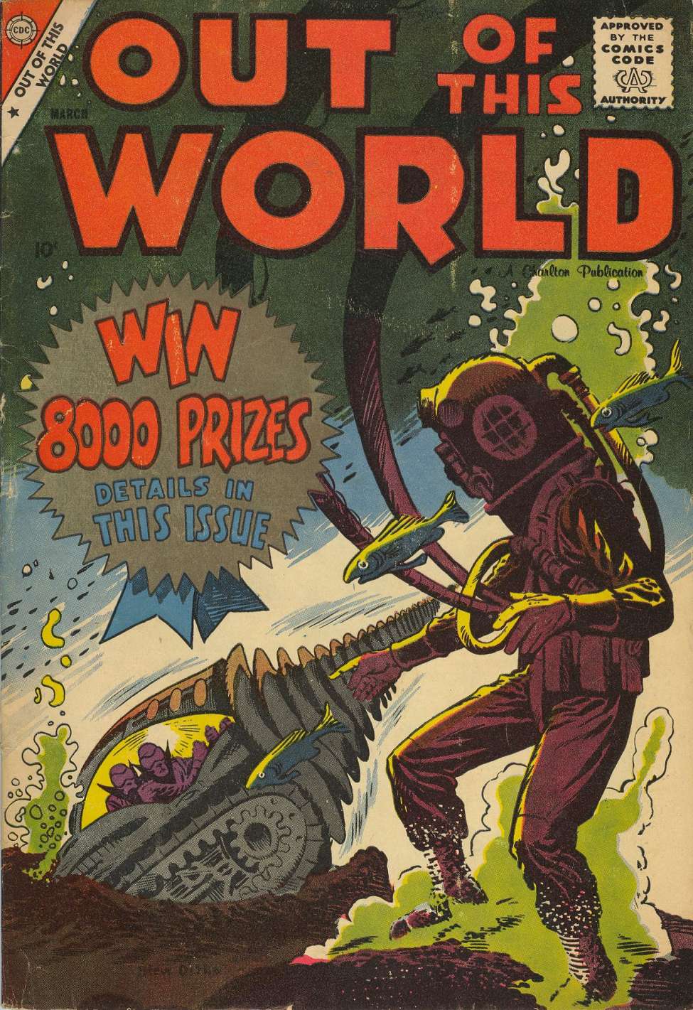 Comic Book Cover For Out of This World 12