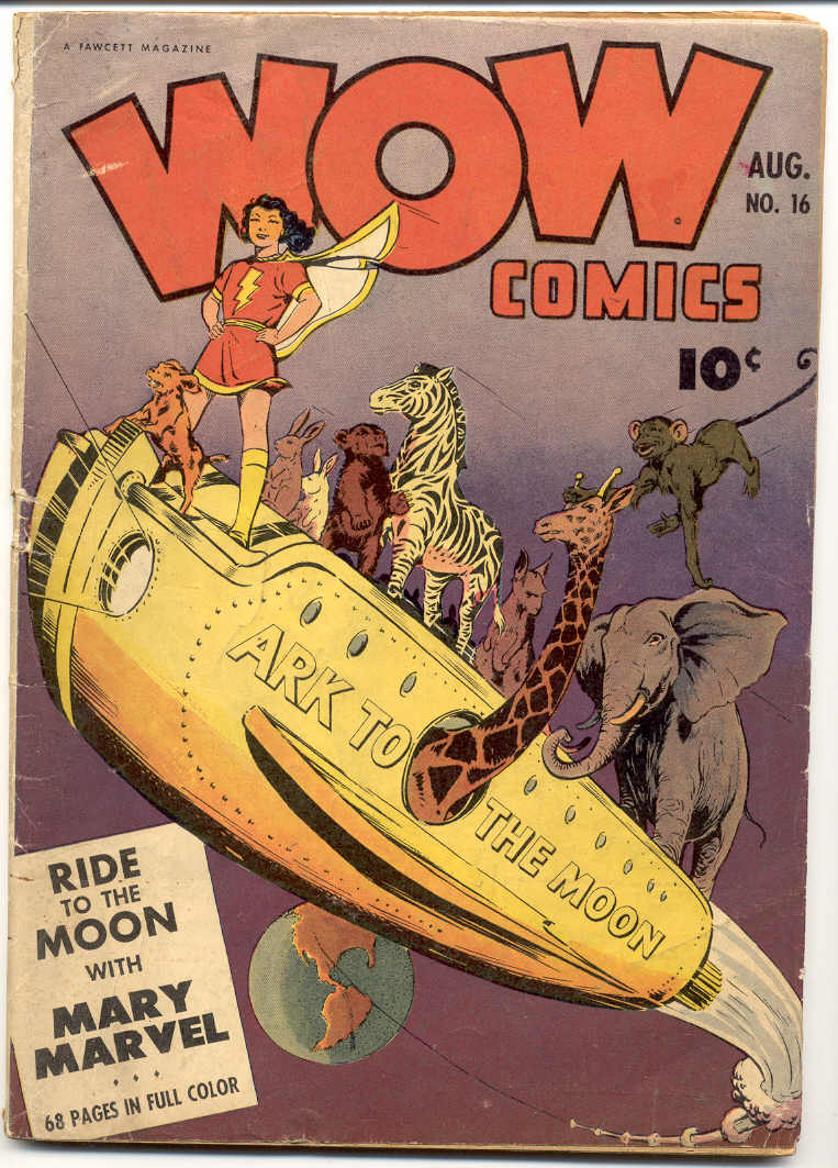 Comic Book Cover For Wow Comics 16