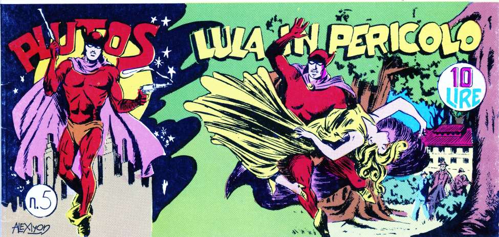 Comic Book Cover For Plutos 5 - Lula in Pericolo