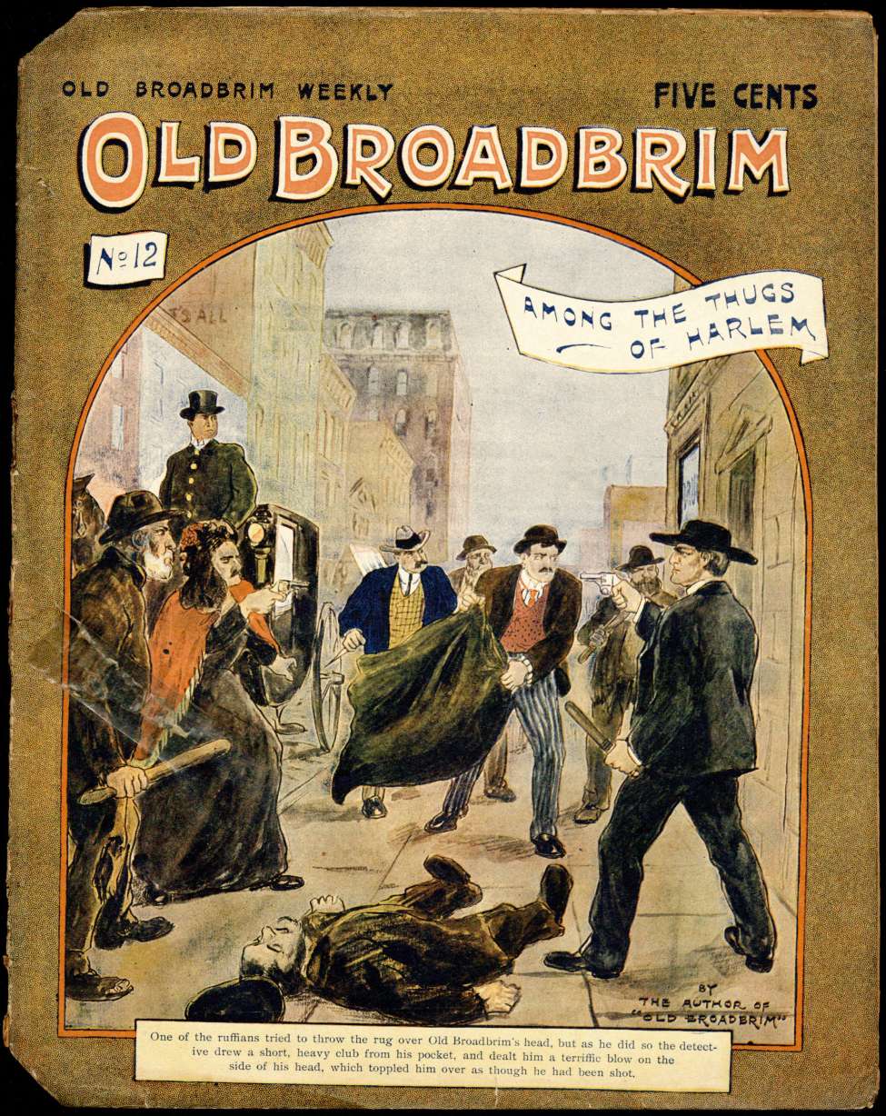 Book Cover For Old Broadbrim Weekly 12 - Old Broadbrim Among the Thugs of Harlem