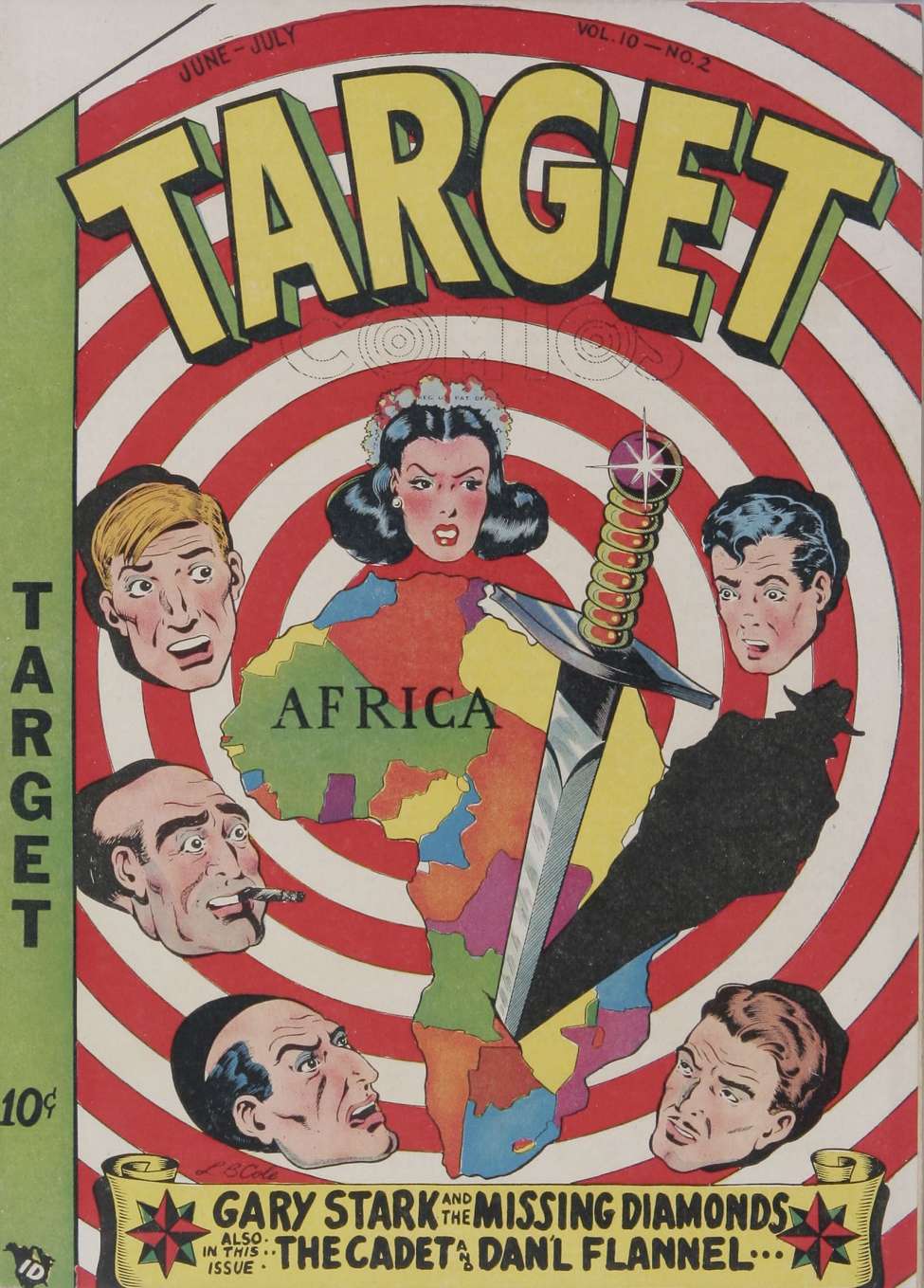 Book Cover For Target Comics v10 2