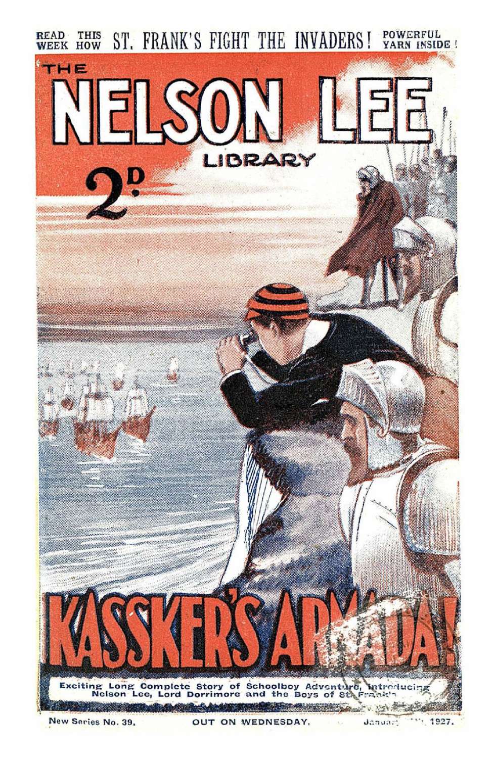 Comic Book Cover For Nelson Lee Library s2 39 - Kassker's Armada