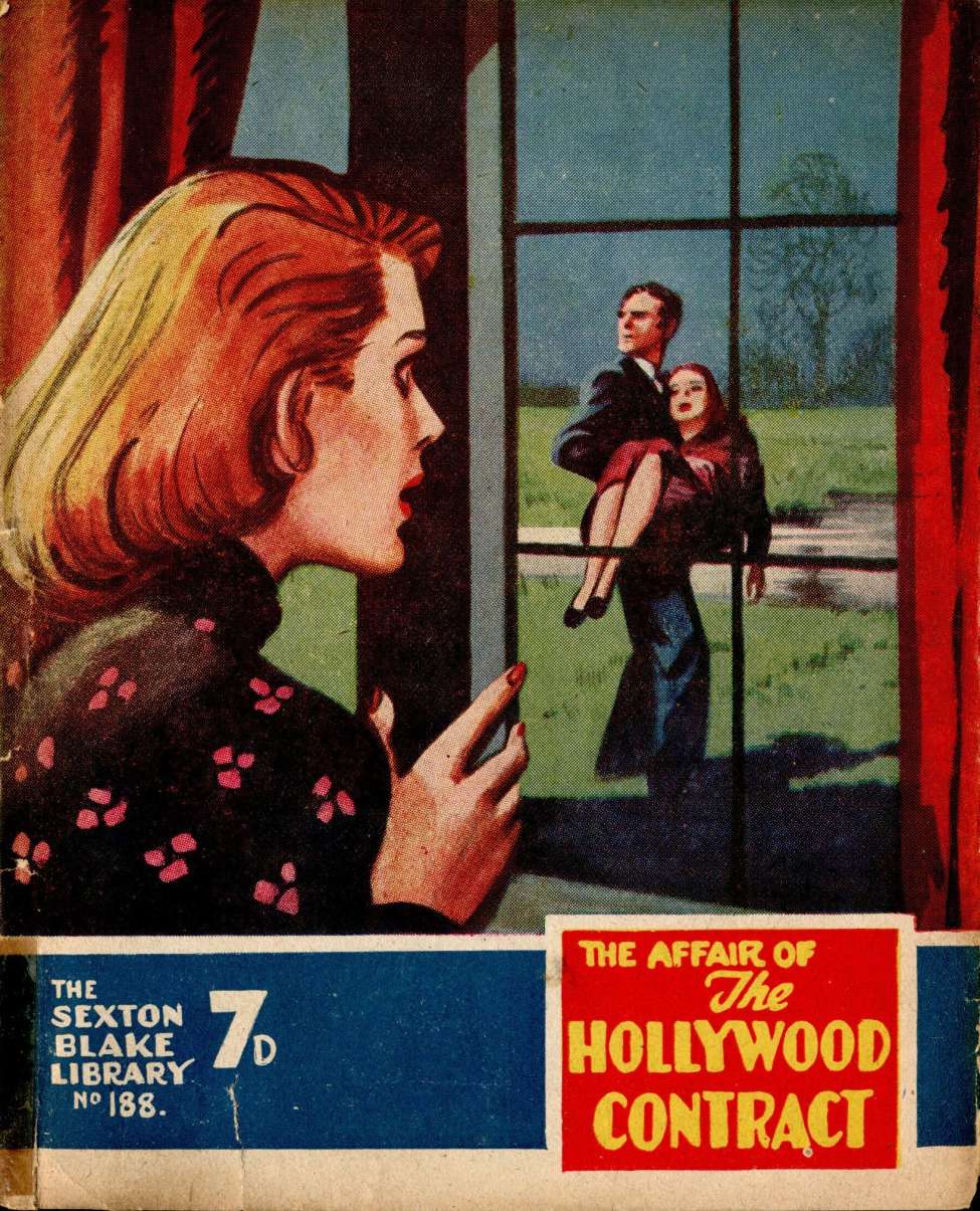 Comic Book Cover For Sexton Blake Library S3 188 - The Hollywood Contract