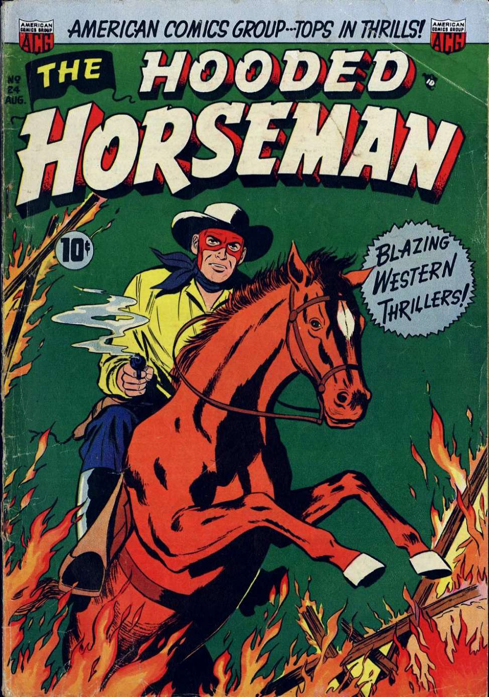 Comic Book Cover For The Hooded Horseman v1 24