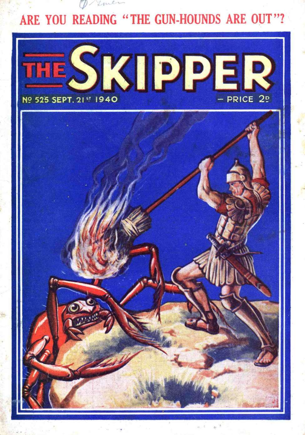 Comic Book Cover For The Skipper 525