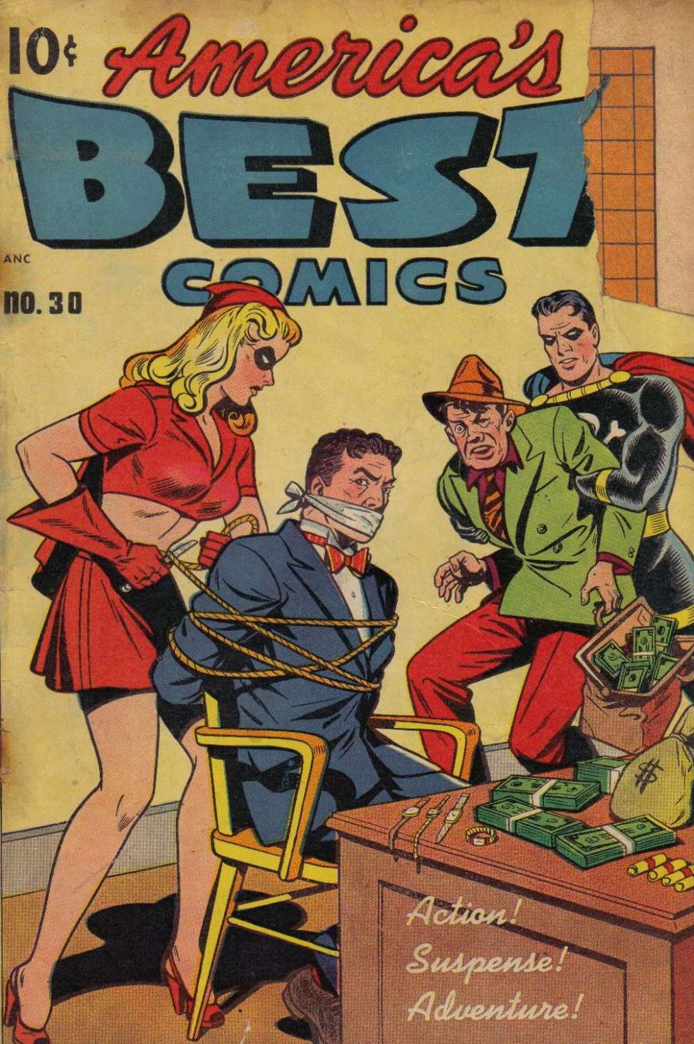 Comic Book Cover For America's Best Comics 30