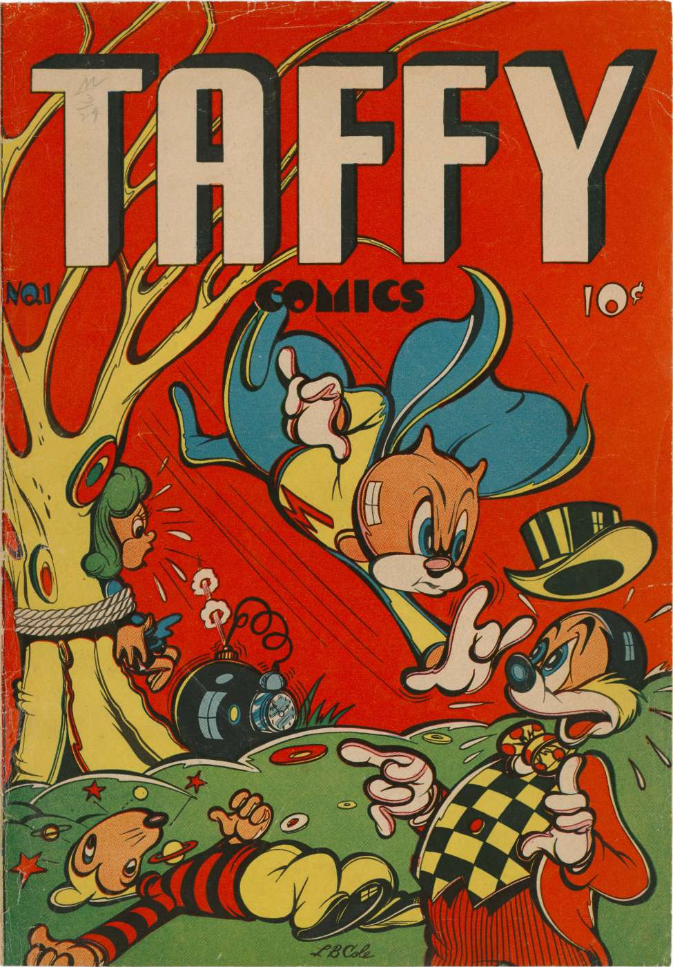 Book Cover For Taffy Comics 1