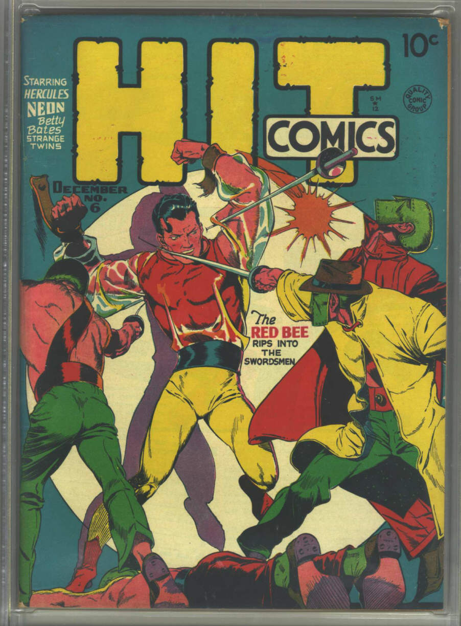 Comic Book Cover For Hit Comics 6 (fiche)