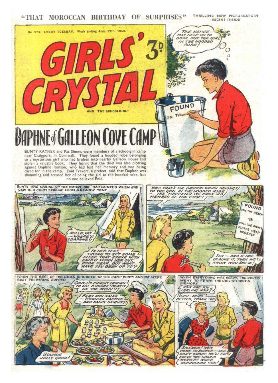 Comic Book Cover For Girls' Crystal 973